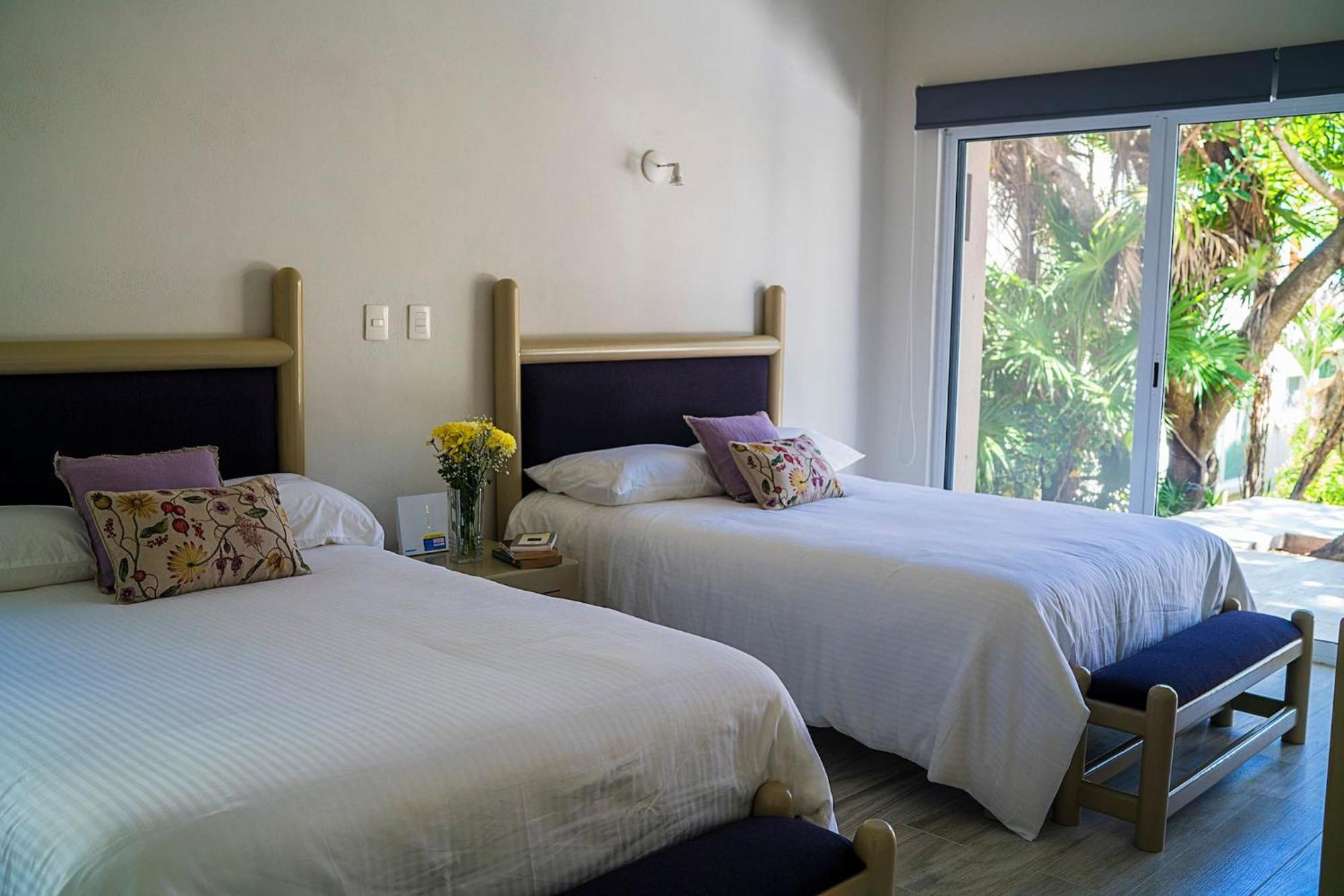 3Br Casa Matuk I Steps From Spectacular Beach I Private Pool 신데 델 카르멘 외부 사진