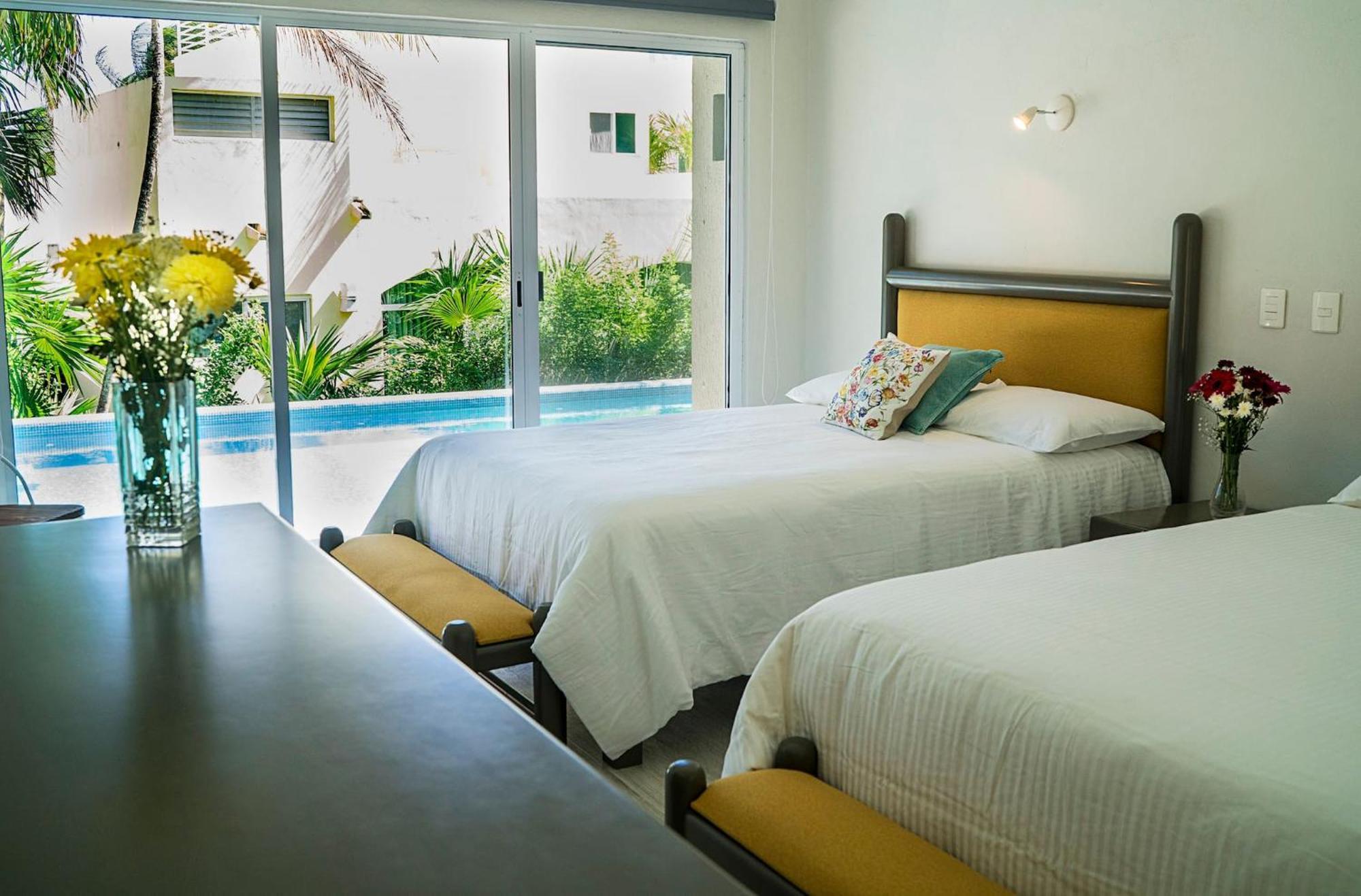 3Br Casa Matuk I Steps From Spectacular Beach I Private Pool 신데 델 카르멘 외부 사진